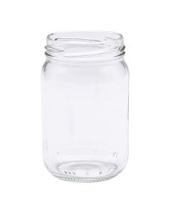 Pot en verre cylindrique 250g (212ml) TO58