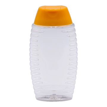 Squeezer Honey PET avec bouchon orange 180 ml - à l'unité