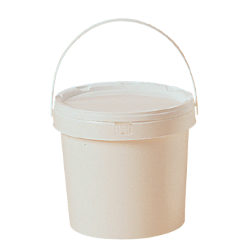 Seau plastique blanc sans couvercle - 3 kg