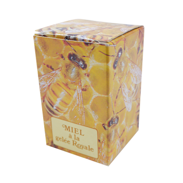 Boîte en carton pour gelée royale - modèle prestige - 125 g