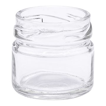 Pot en verre cylindrique 30g (32ml) TO43