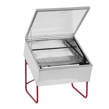 Cérificateur solaire géant en inox - 20 cadres Dadant ou 9 cadres Langstroth