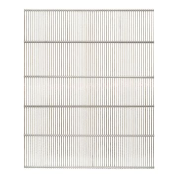 Grille à reine métallique sans encadrement pour ruche Langstroth - 415 x 505 mm