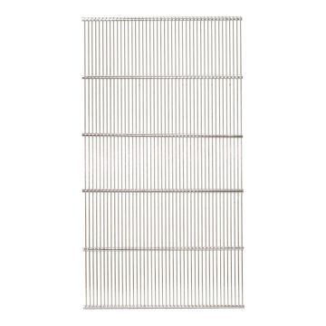 Grille à reine métallique sans encadrement pour ruche Dadant 6 cadres polybois - 275 x 500 mm