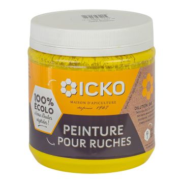 Peinture ruche jaune 1L