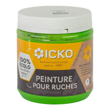 Peinture ruche vert 1 kg