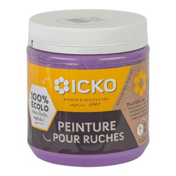 Peinture ruche violet 1 kg