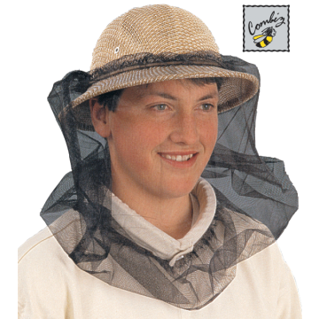 Voile apiculteur sans chapeau en nylon