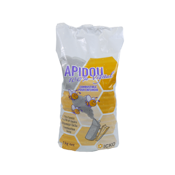 Combustible pour enfumoir - Apidou - sachet de 1 kg