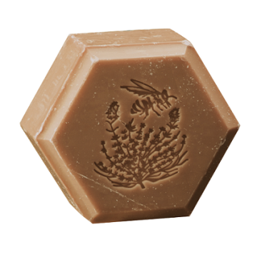 Savon au miel de thym - parfum chocolat - 100 g