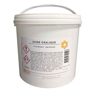 Acide oxalique - seau de 4 kg