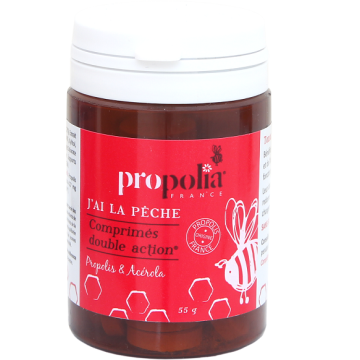 Comprimés double action à la propolis et acérola - Propolia - 55 g