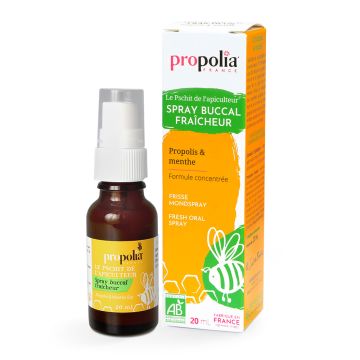 Spray buccal fraîcheur bio - Propolia - 20 ml