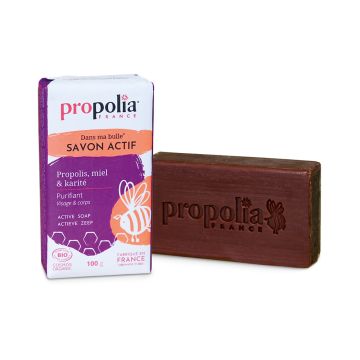 Savon actif bio - Propolia - 100 g