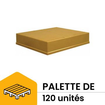 Palette de 120 toits plastique pour ruche 10 cadres Dadant Nicot