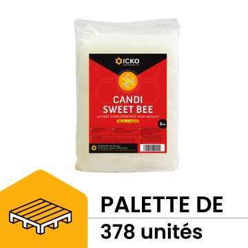 Palette de 378 Candi Sweet Bee - plaque de 2 kg