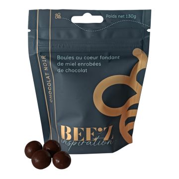 Boules miel et chocolat noir - sachet de 130g