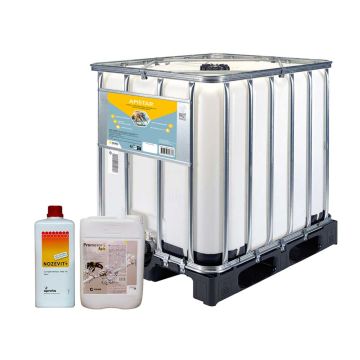 Cuve de 1380kg Apistar, Nozevit+ 1L et Promotor 5L