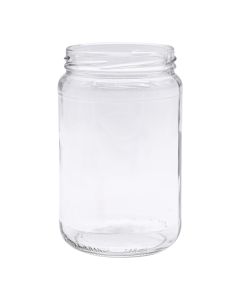 Pot en verre cylindrique 1kg (748ml) TO82