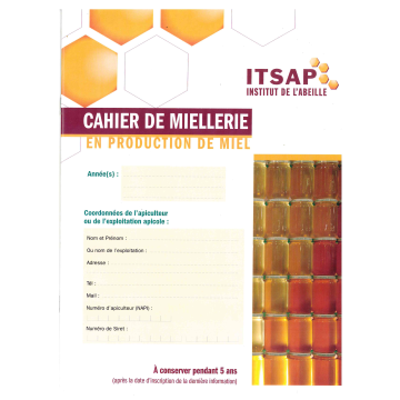 Cahier de miellerie - ITSAP